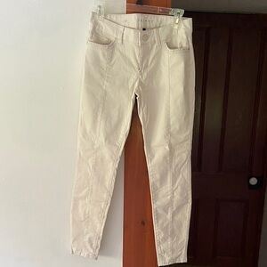 White House Black Market Light Beige Skinny Jeans